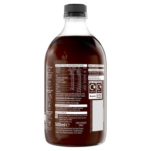 Nescafe Concentrate Espresso Iced Classic 500ml 12629742