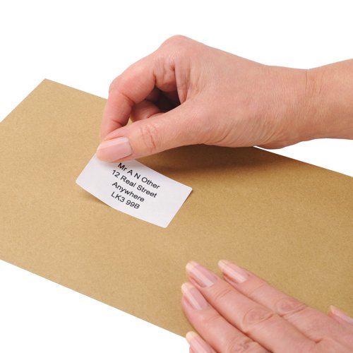 5 Star Multipurpose Labels Laser Copier Inkjet 63.5x38.1mm White (Pack of 5250) 909345