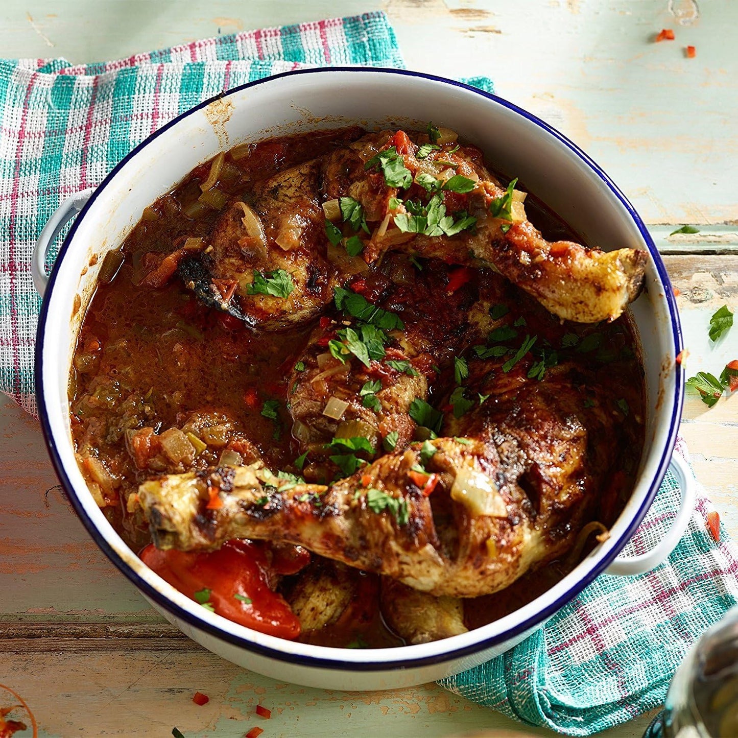 Falcon Enamel Roaster With Lid 26Cm - Single