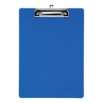 5 Star Clipboard Solid Plastic with Rounded Corners A4 Blue 913713