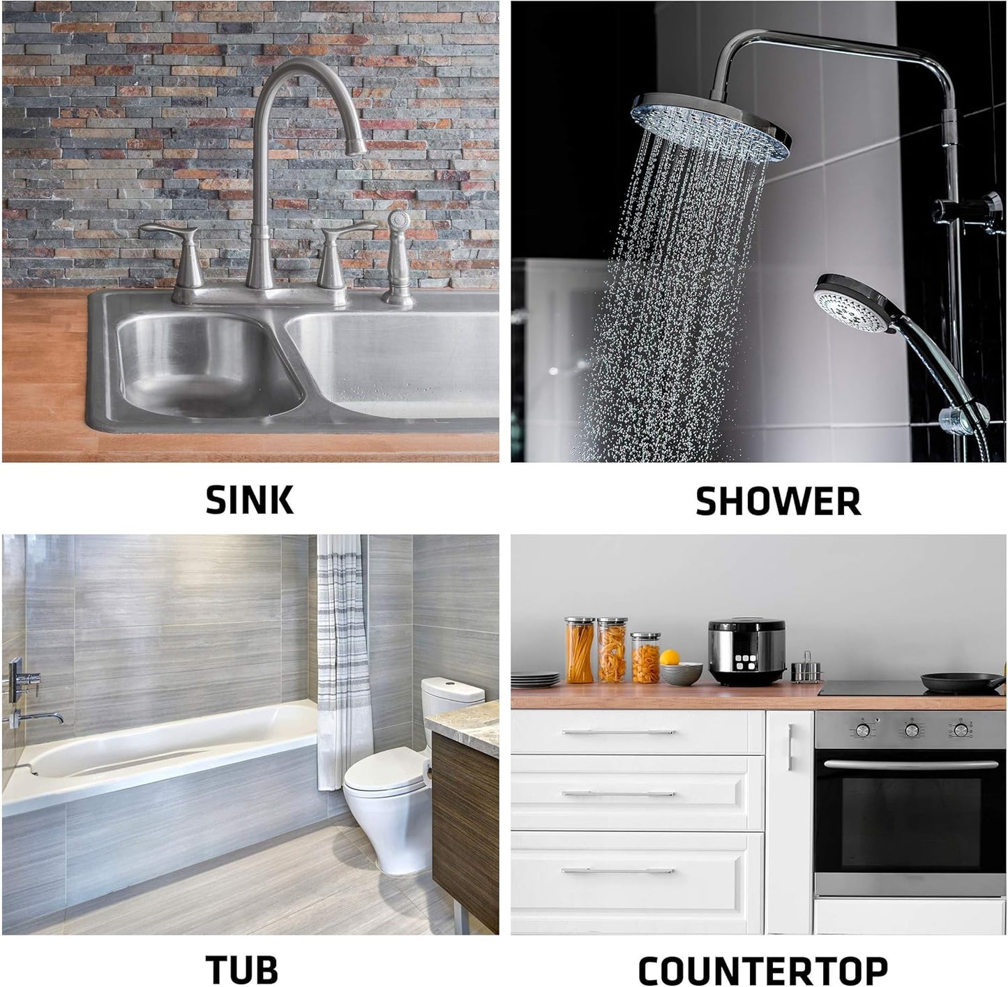 Everbuild Bath And Kitchen Acrylic Sealant | Anti Mould Formulation | White | 200ml.