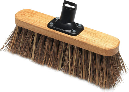Addis Stiff Broom Head Bassine 265mm, Varnished
