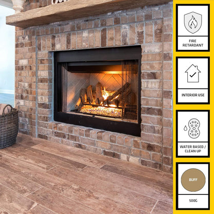 Everbuild Kos Fire Cement Cartridge €“ Ready To Use  Buff €“ 500G