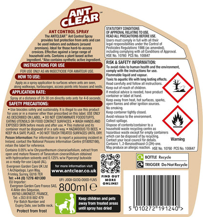 Antclear Ant Control 800ml Trigger Spray