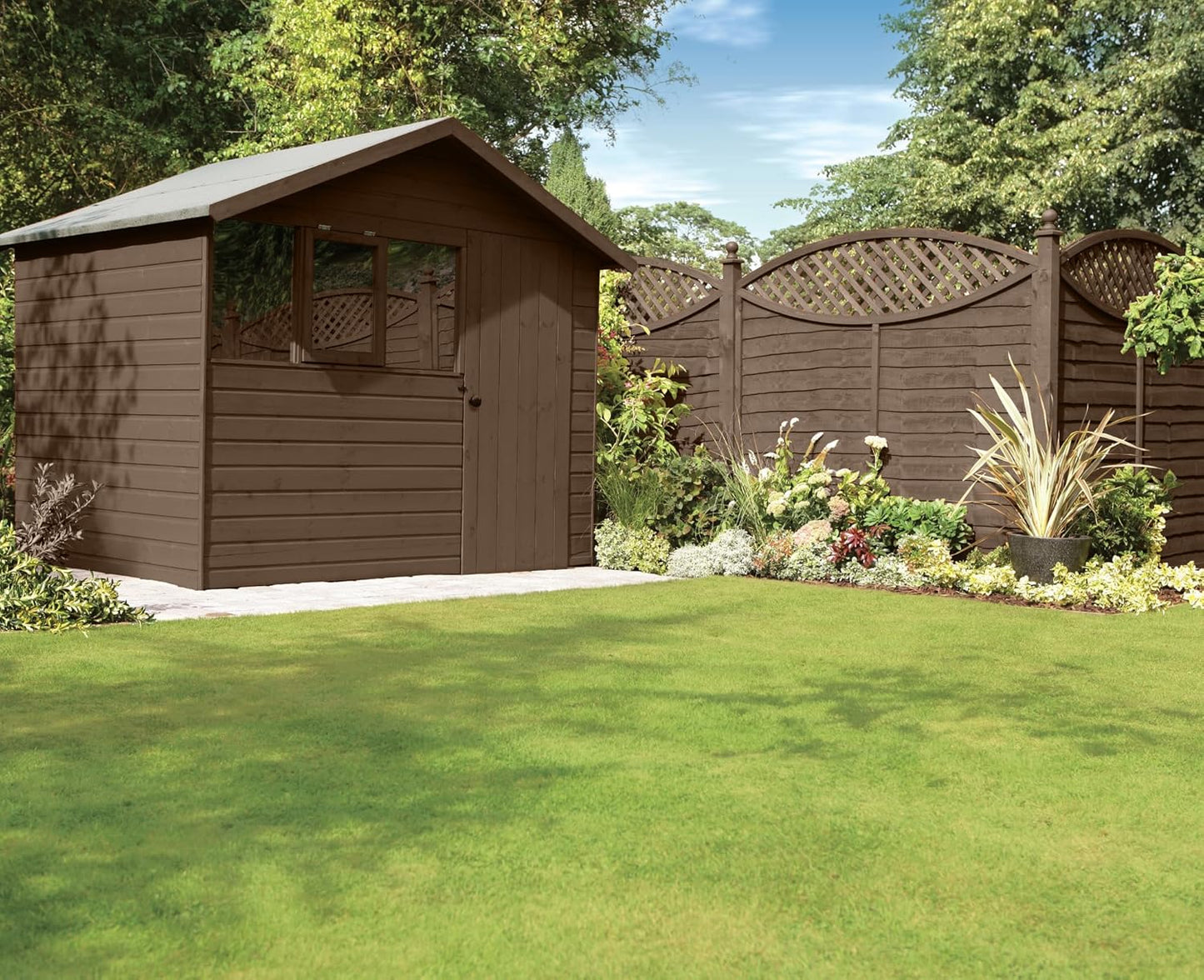 Ronseal Fence Life Plus+ Country Oak 5 Litre, 5L
