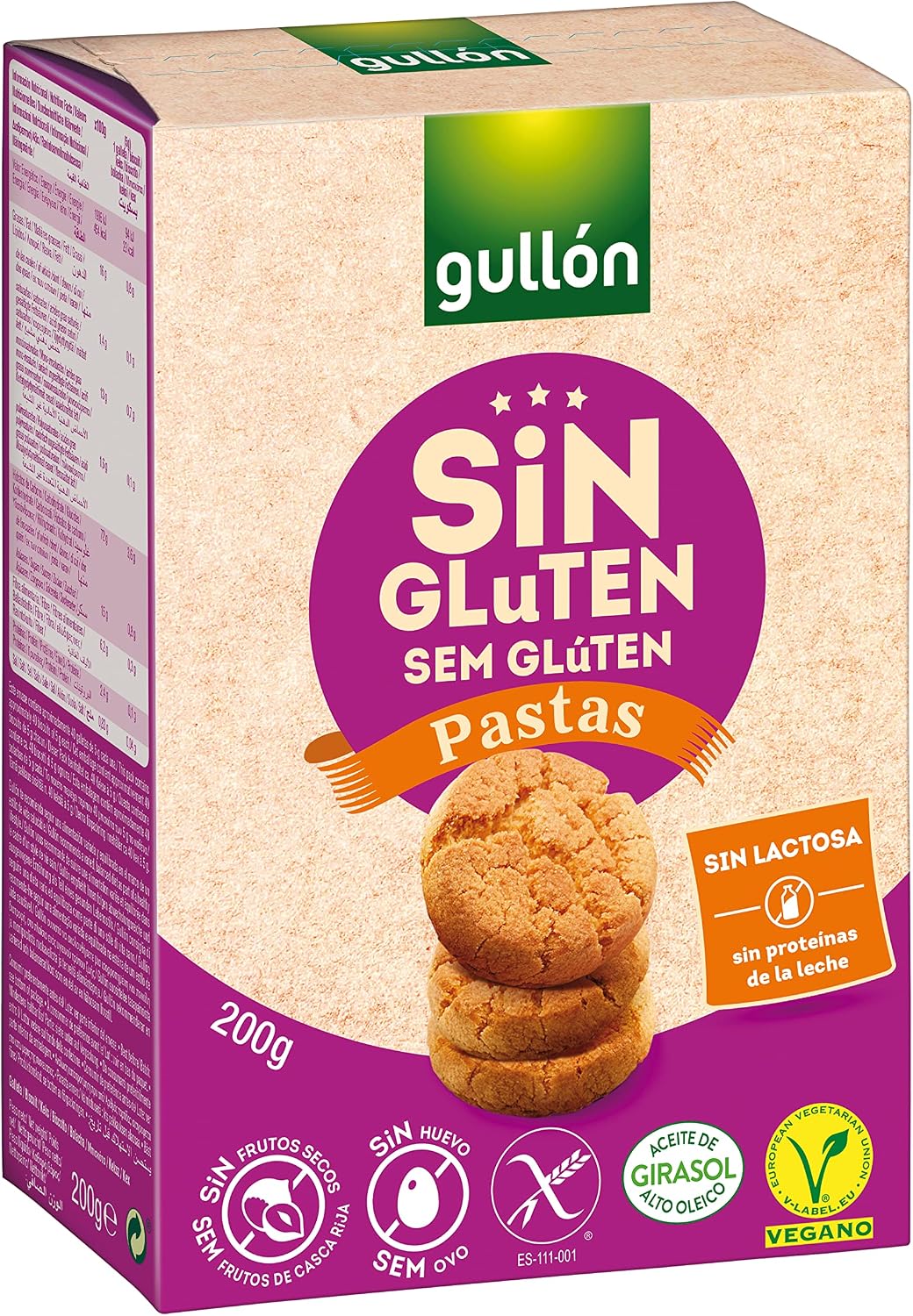 Gullon Mini Cookies Gluten & Lactose Free | 1 x 200g