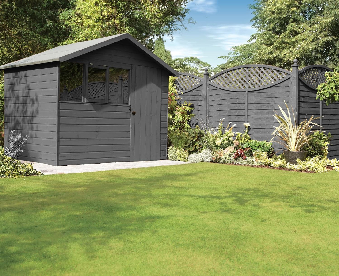 Ronseal Fence Life Plus, Charcoal Grey, 5 Litre