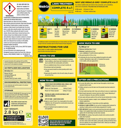 Miracle-Gro Evergreen Complete 4in1 80m2