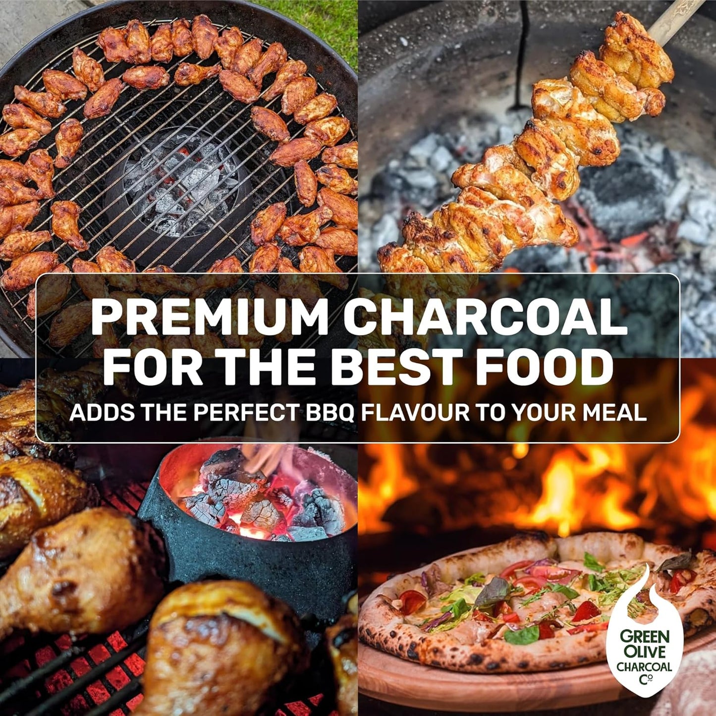 Long Burn Charcoal Briquettes 4Kg