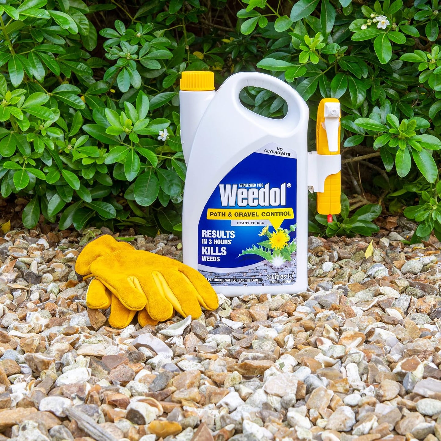 Weedol Path & Gravel Weedkiller With Manual Sprayer, Ready To Use, 3L