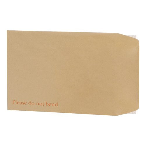 5 Star Recycled Board Backed Envelope Hot Melt Peel and Seal 240x165mm Manilla (Pack of 125) 924867