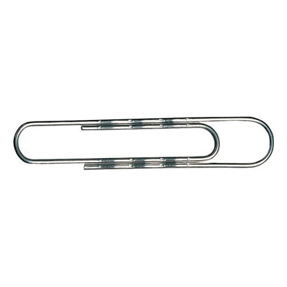 5 Star Office Paperclips Wavy Giant Length 76mm (Pack of 100)