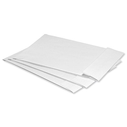 5 Star C4 Window Envelope Peel and Seal 25mm Gusset 120gsm 324x229x25mm White (Pack of 125) 9301