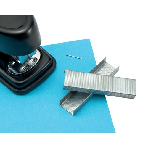 5 Star Staples Galvanised Steel Wire with a Chiselled Point 26/6 (Pack of 1000) 937246