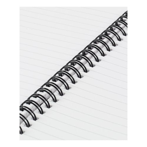 5 Star Wirebound Hardback Notebook Ruled A5 140 Page Berry (Pack of 5) 943445