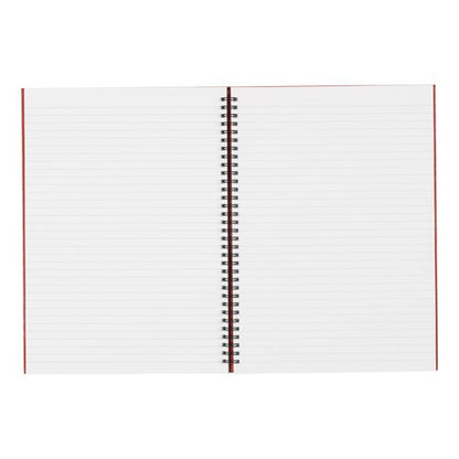 5 Star Wirebound Hardback Notebook Ruled A4 140 Page Berry (Pack of 5) 943466