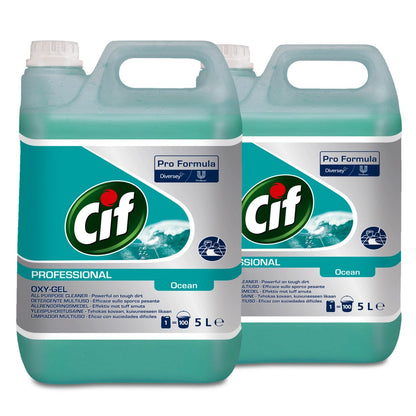CIF Oxy-Gel Ocean All-Purpose Professional Cleaner 5 Litre