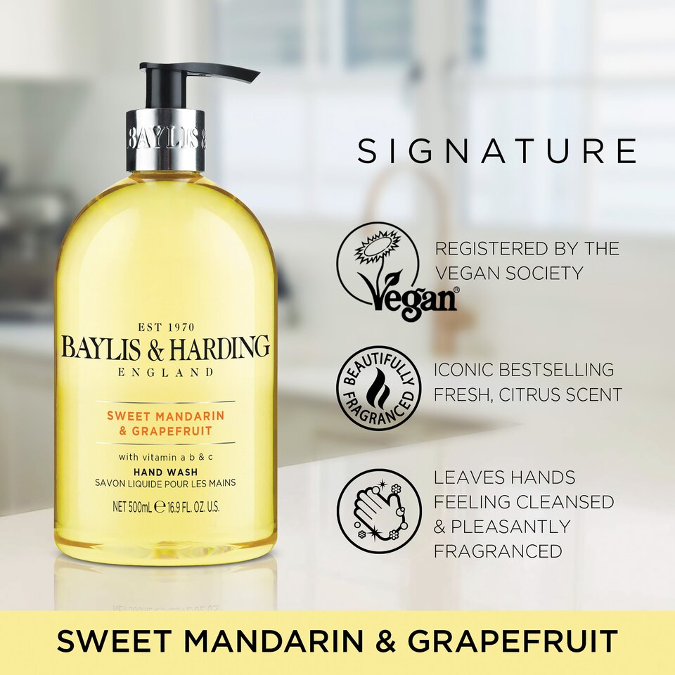 Baylis & Harding Sweet Mandarin & Grapefruit 500ml Hand Wash