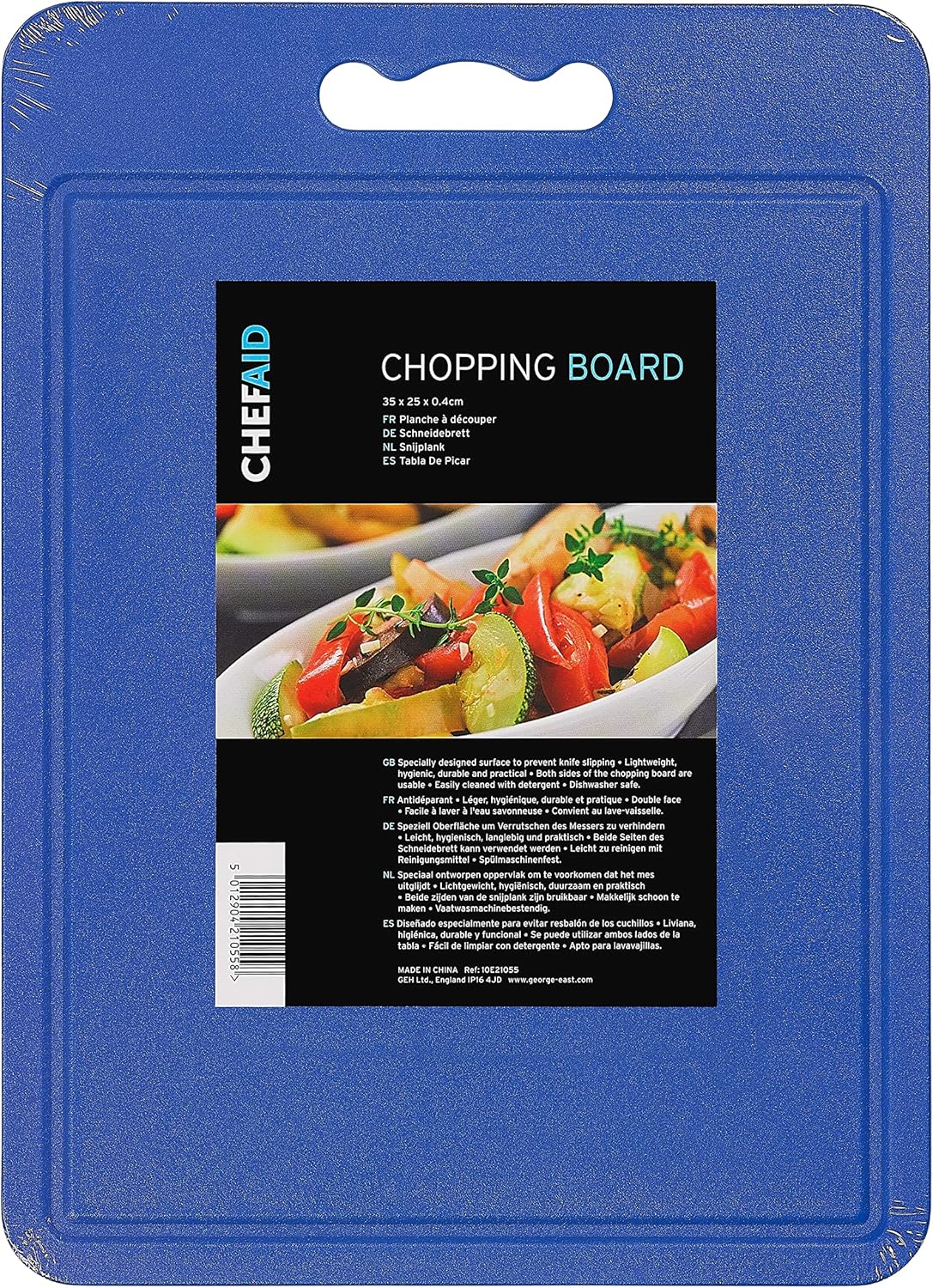 Chef Aid Professional Chopping Board 40x30cm Blue