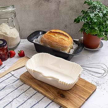 15 x Pack Of Large Loaf Cake Cases | Non Stick paper cases | Size: L18cm x W9cm