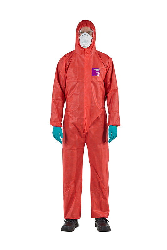 Ansell Alpha-Tec 1500 Disposable Coverall Type 5/6 - {ALL COLOURS / SIZES}