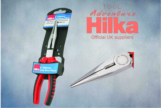 Hilka 8inch Soft Grip Longnose Pliers - NWT FM SOLUTIONS