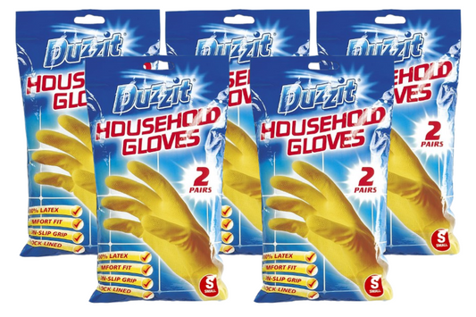 2 Pairs Of Medium Household Gloves Non Slip Gloves Comfort Fit