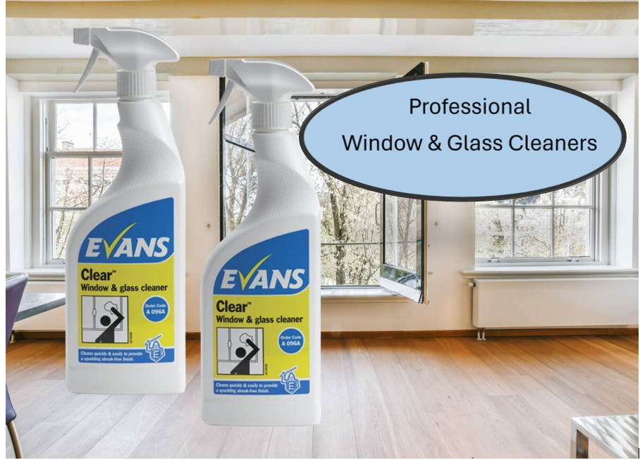 Evans Vanodine Clear Window & Glass Cleaner 750ml - NWT FM SOLUTIONS