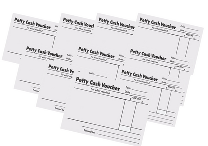 Petty Cash Voucher Pad 100 Sheets