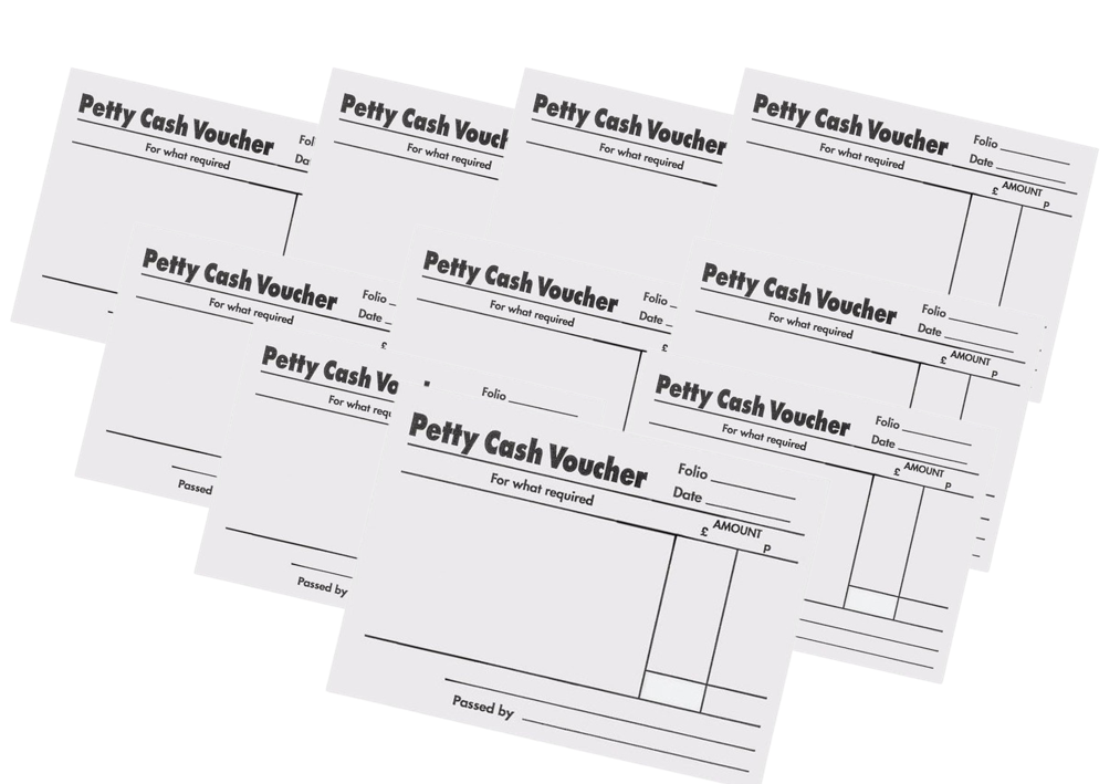 Pukka Pads Petty Cash Pad 100 Leaves 88x138mm White (Pack of 10) 103 1569 - NWT FM SOLUTIONS