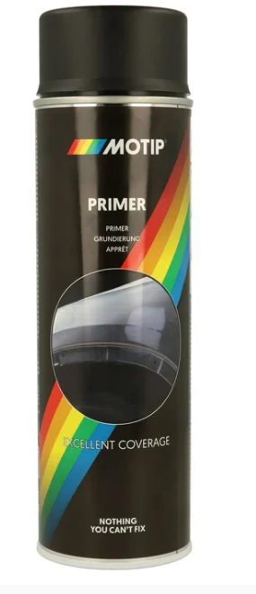 Motip M04052 Primer Spray |  Black | 1 x 500 ml