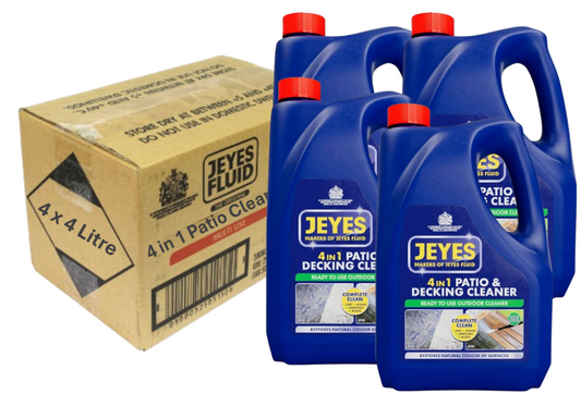 Jeyes 4in1 Patio & Decking Power 4 Litre