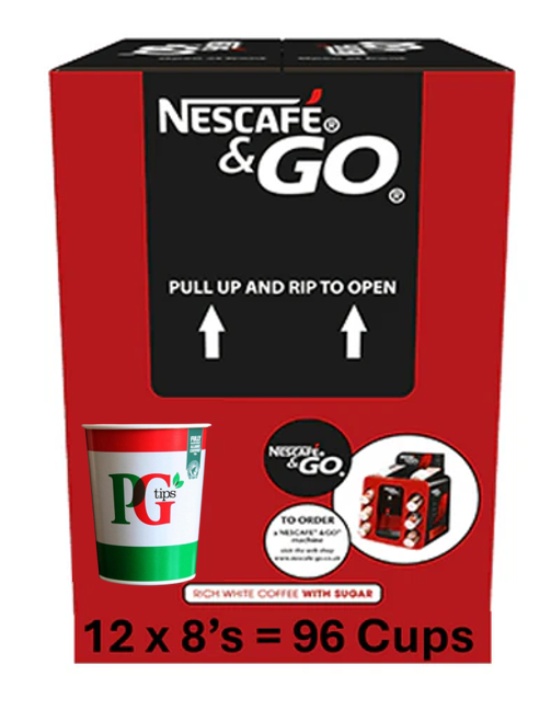 Nescafe & Go PG Tips (Sleeve of 8)