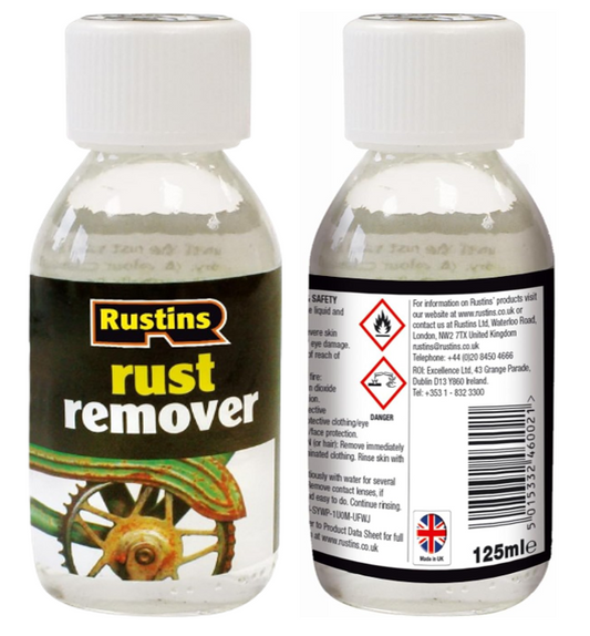 Rustins Rust Remover Iron and Steel 125ml