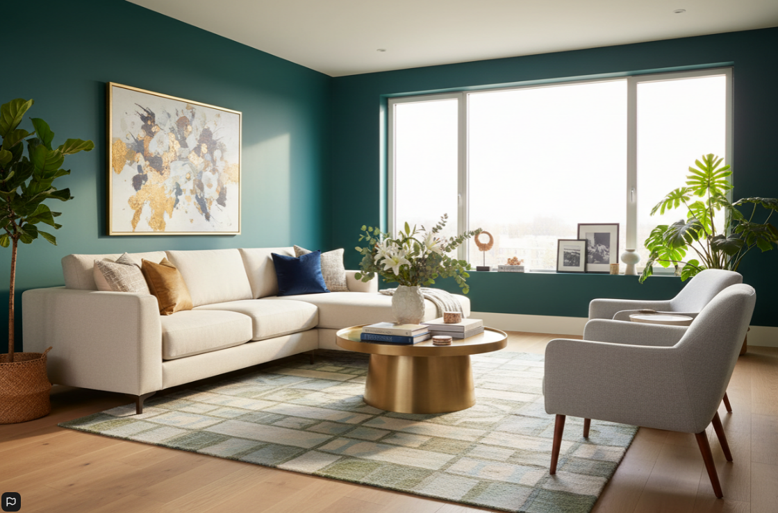Dulux Walls & Ceilings | Silk Emulsion Paint |  Emerald Glade, | 1 x 2.5 Litres