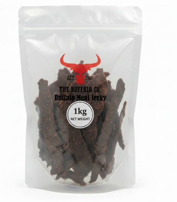 The Buffalo Co. | Buffalo Bulk Dog Treats | Jerky 1 x 1kg