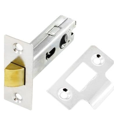 Securit Rebated Mortice Latch - NP 63mm