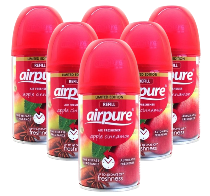 Airpure Apple Cinnamon Fragranced Refill 250ml