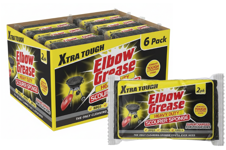 Eg Heavy Duty Scourer Sponge 2Pk