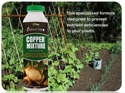 Vitax Copper Mixture| Crop protector | Copper, Manganese & Zinc | 175g Tub