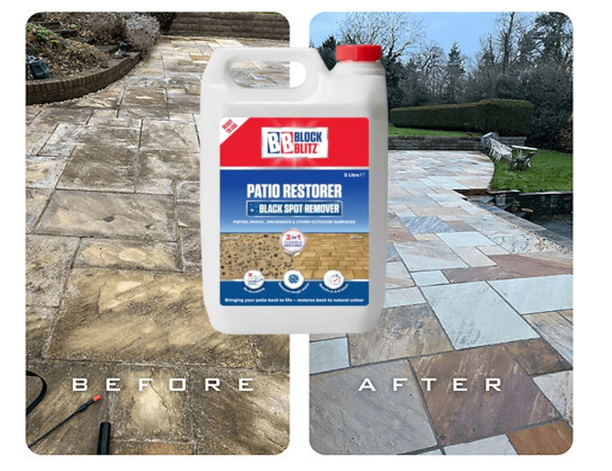 Block Blitz RTU Patio Cleaner & Black Spot Remover 5L