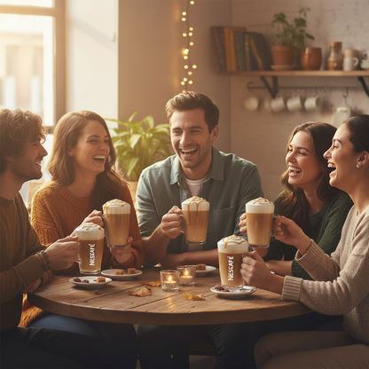 NESCAFÉ Latte Caramel Instant Gold Coffee 72 x Sachets