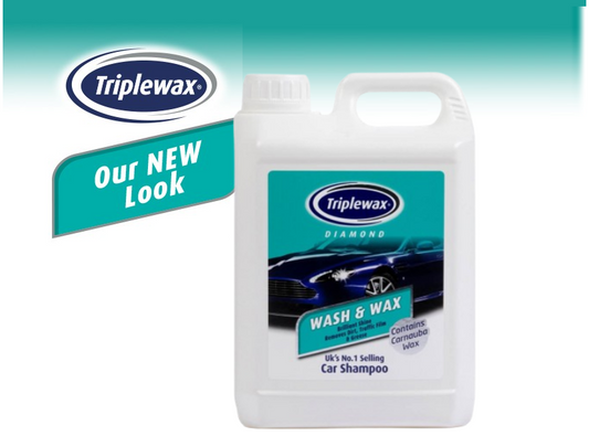 Triplewax Wash & Wax 2.5L | With Carnauba Wax | UKs Top Selling car Shampoo