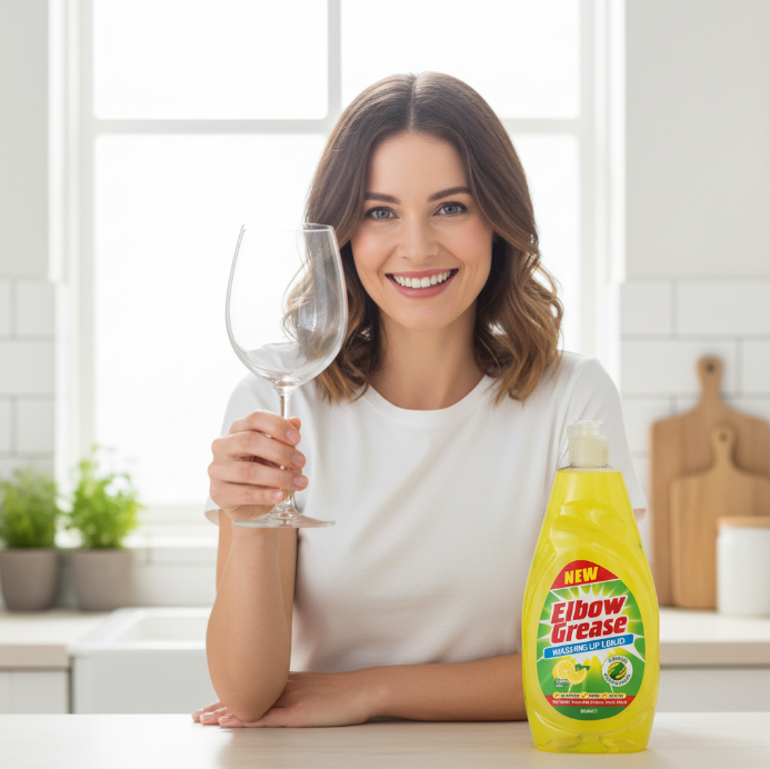 Elbow Grease Lemon Fresh Washing Up Liquid 600ml