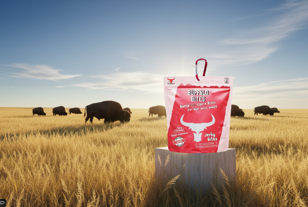 The Buffalo Co . Buffalo Bites | Jerky Bites 1 x 35g