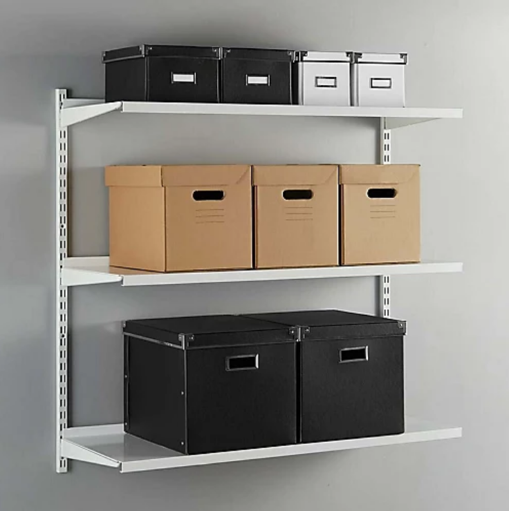 ADJ SHELF BRACKET WHT 47CM 11319