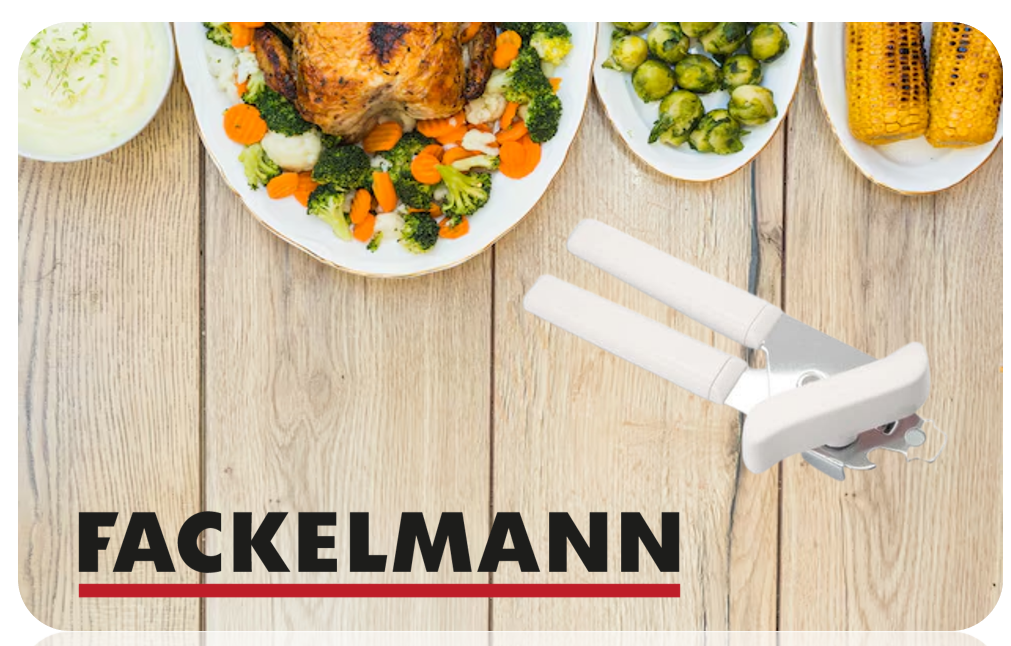 Frackelmann Geared Can Opener White 645510