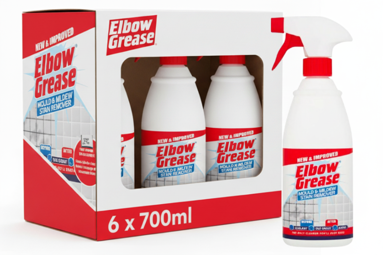 Elbow Grease Mould & Mildew Stain Remover Spray | 1 x 700ml