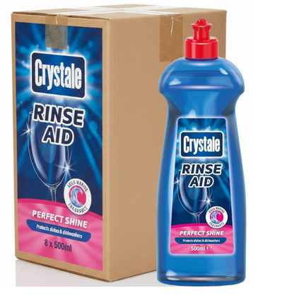 Crystale Streak Free Formula Dishwasher Rinse Aid 500ml