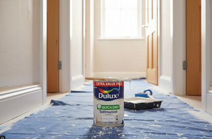 Dulux Retail Quick Dry Satinwood - Pure Brilliant White - 1.25L